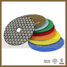 High Quality 100mm Swirl Wet Marble Diamond Polishing Pads